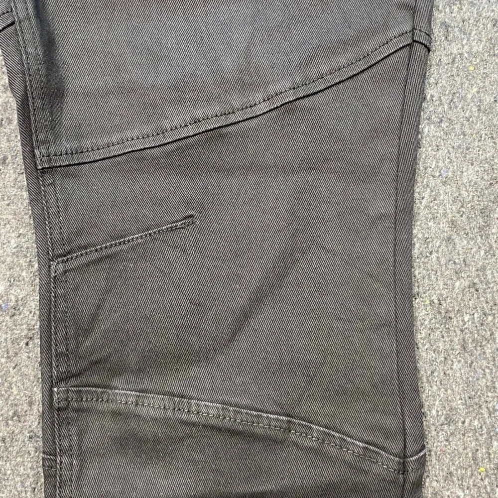 A Tiziano Moto Pants 46 Mens Black Biker Articulated Knee Streetwear Twill 4910